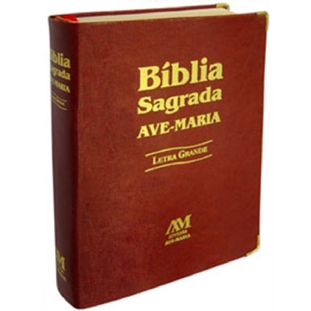 Bíblia Letra Grande - Marrom