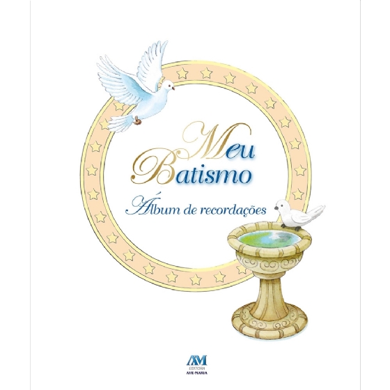 Meu Batismo - Álbum de Recordações - Capa Dura