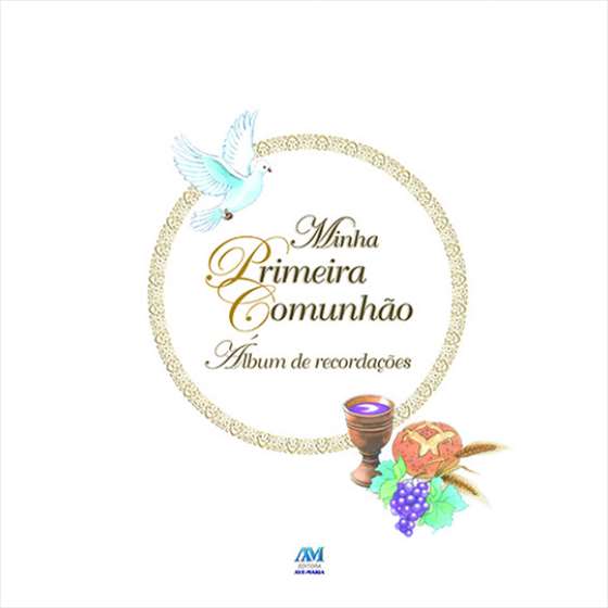 Minha Primeira Comunhão - Álbum de Recordações - Capa Flexível
