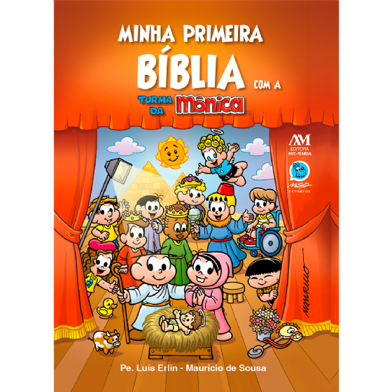 Minha Primeira Bíblia com a Turma da Mônica - Tamanho Grande