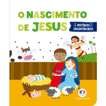 O nascimento de Jesus - Livro almofadado pequeno