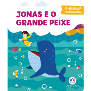 Jonas e o grande peixe - Livro almofadado pequeno