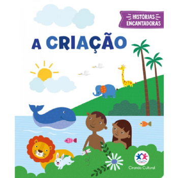 A Criação - Livro pequeno almofadado