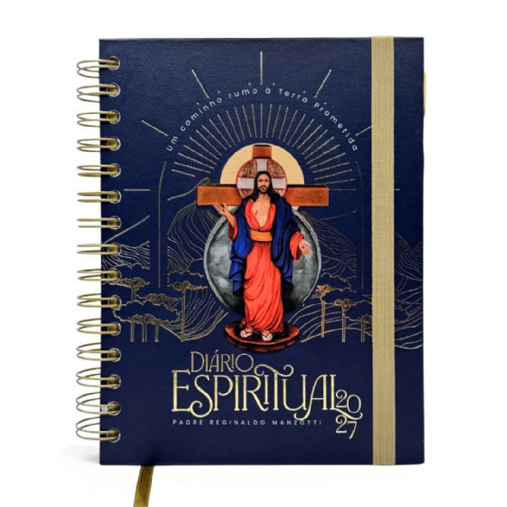 Diário Espiritual 2027   Padre Reginaldo Manzotti - Tema Peregrinação