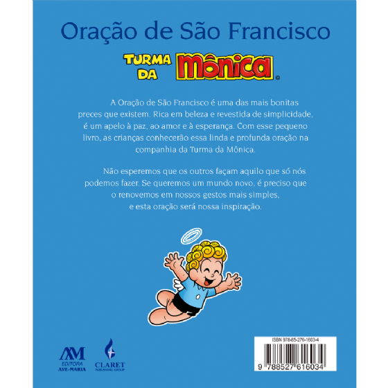 Oração de São Francisco Turma da Mônica